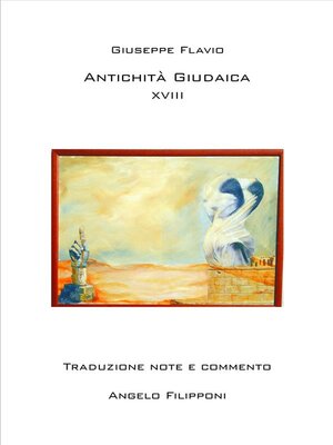 cover image of G. Flavio, Antichità Giudaica, XVIII
